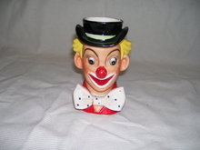 Napcoware Clown Flower- Head Vase