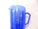 Vintage Shirley Temple Cobalt Blue Creamer