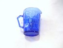 Vintage Shirley Temple Cobalt Blue Creamer