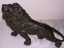 Bronze-Black Patina- Mountain Lion, Free Standing Sculpture ,