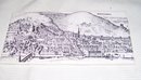 Porcelain Etching of European City