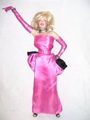 Marilyn Monroe Porcelain 19 Doll Estate copywrighted Ball room doll