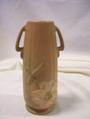 Weller Pottery -Dogwood-(2) Handled Brown Matte 8