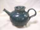 '' A Blue Tea Pot, by-Tennessee Pottery- 20th century- Artist -Gandy