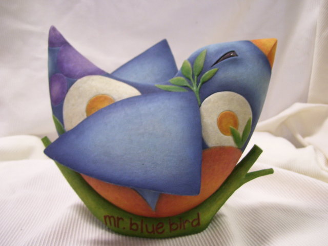 Kate Holmes''Mr. Blue Bird'' Sculpture