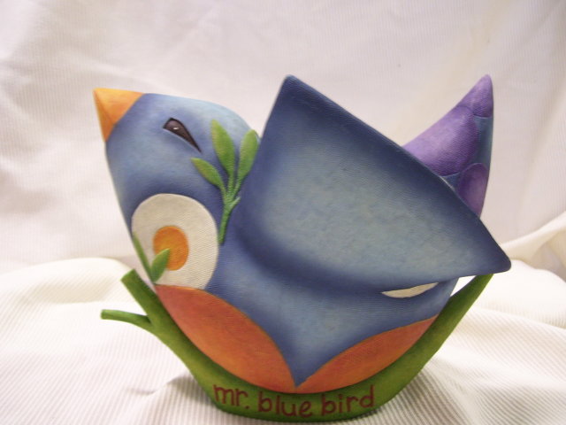Kate Holmes''Mr. Blue Bird'' Sculpture