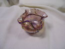 A Fenton Lilac ruffled Bowl