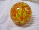Orange and Yellow paper weight