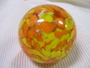 Orange and Yellow paper weight