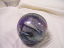 Blue, White and Purple Paper Weight