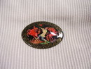 Russian Original Signed MiniatureArt Broach