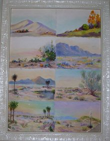 California Landscape- Elsie Skene Stevens California (1860-1942)Oil on Paper