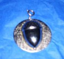 Whiting & Davis Mesh Bag Acorn Decorator-Pendant