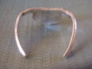 BisbeeTuquoise Cuff Bracelet -Double Leaf Silver Design