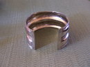 Black Onyx-Turquoise Designer Double Cuff Bracelet set in Silver
