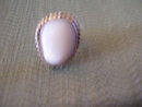 Bone White Ladys Sterling Silver ring