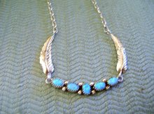 Opal (5)Row Sterling Silver Necklace
