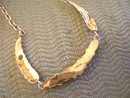 Opal (5)Row Sterling Silver Necklace