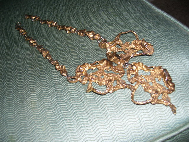 Erwin Pearl-French Brass- 167 Gram-GoldTone Fashion Necklace