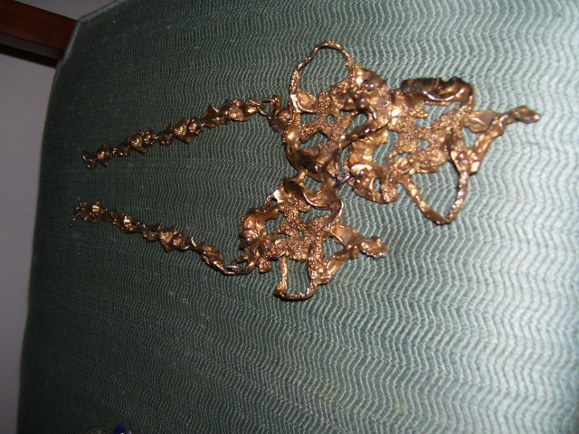 Erwin Pearl-French Brass- 167 Gram-GoldTone Fashion Necklace