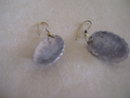 Vintage Ruby Earrings/ Set in Sterling Silver