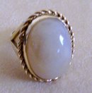 Lady's Yellow Jade Ring-14 K Gold ( 13.2 ) Grams