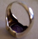 Man's Color Change Stone Chanel Set in 9.0 Grams of 10K Yellow Gold