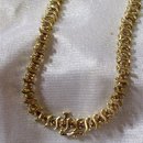 Ladys Champayne Diamond and 8.2 grams Yellow Gold Bracelet
