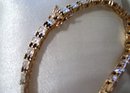 Ladys Garnet and Spinel Bracelet
