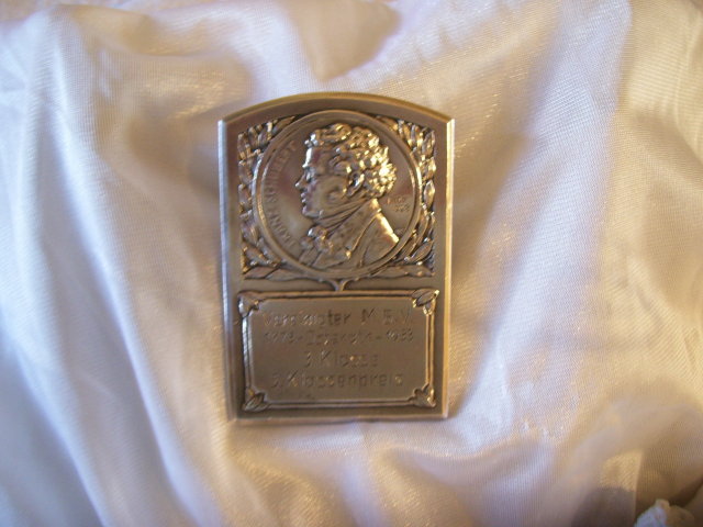 Franz Schubert- 90.0 Grams Silver Commemorative Medallion