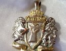 Trinity Broadcasting Network Logo Silver Pendant