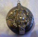 Chinese Tibet-silver Buddha old glass pendant