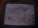 Vintage Italian Marble hand carved and engraved marble storage box