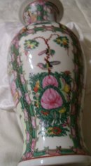A late Qing-Yuedong Qi Chang-14.250'' Fine Porcelain Vase