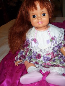 1972 Baby Chrissy doll by Ideal