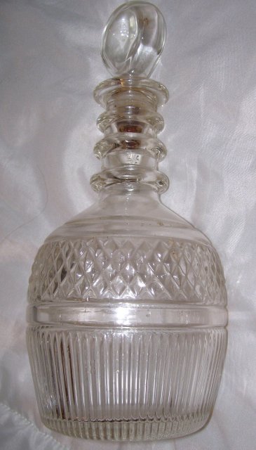 Crystal Seagrams 1716 Bicentenial Decanter designed by Tiffany & Company