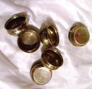 A vintage set of six Sterling Silver Hallmarked Finger Bowls