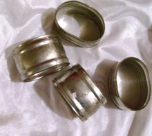 Royal Holland Pewter-KMP- Daalderop Napkin Rings- 4 piece setting