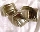 Royal Holland Pewter-KMP- Daalderop Napkin Rings- 4 piece setting
