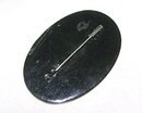 Vintage Russian Artist signed Handcrafted-Handpainted Broach