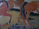 Weidende Pferde111 , After- Franz Marc-Gernmany ( 1880-1916)