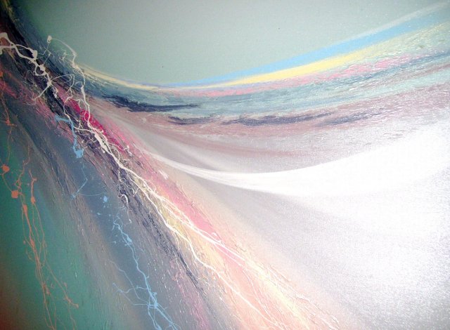R. Smith-20th Centry Abstract ( 30'' x 40 '') Oil on Canvas