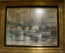 Cecil Wray Goodchild, California 1901-1983 Watercolor print of seascape