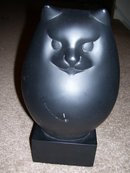 A Black Cat Sculpture from The Museum of Fine Arts in Boston store