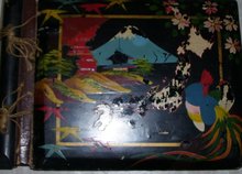 A Vintage Handpainted Korean Map Album