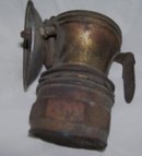 Vintage Universal Lamp Co. '' Auto Lite '' Patented Coal Miners Light