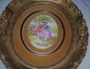 A ''Jean-Honore '' French 1732-1806- Transfer Victorian Art Print on Porcelain