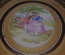 A ''Jean-Honore '' French 1732-1806- Transfer Victorian Art Print on Porcelain