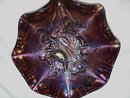 Vintage unsigned Imperial '' Pansy'' Purple Bowl