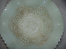 Vintage Northwood, Variant and Rare Custard Glass ''Grape and Cable'' Art Glass Bowl
